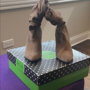 Kelly & Katie Tan Suede Bootie